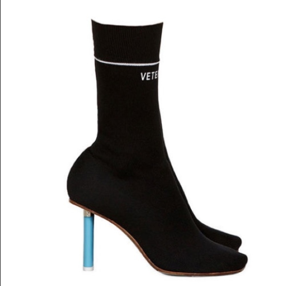 Vetements Lighter Heel Sock Ankle Boots